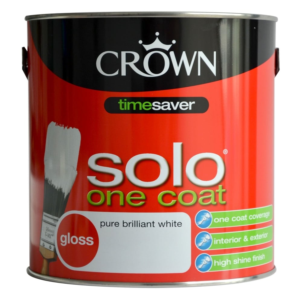 Crown Solo One Coat Gloss Paint