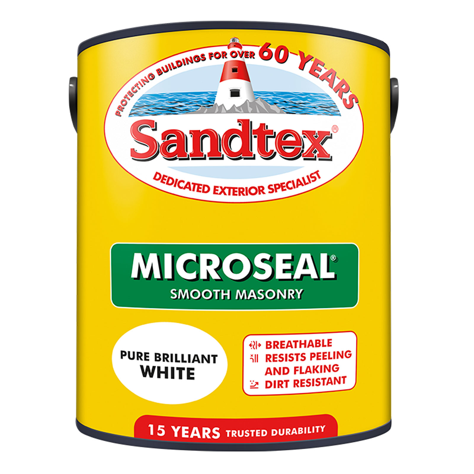 7.5Ltr Sandtex Microseal Smooth Masonry Paint