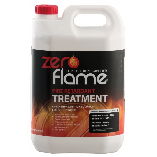5Ltr Zeroflame Fire Retardant Treatment